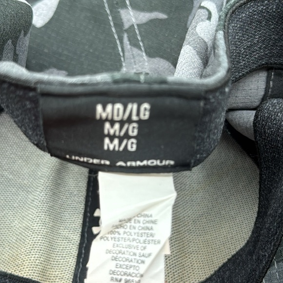 Men’s Under Armour Fitted Camo Hat - Picture 7 of 10